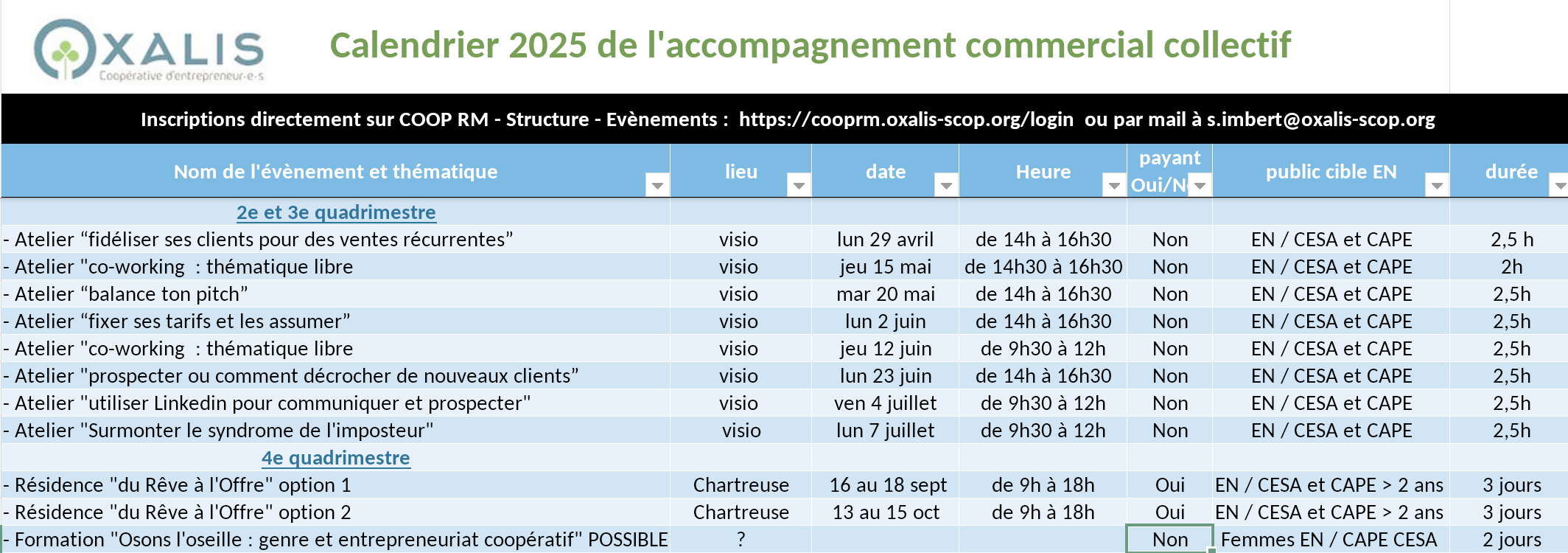 CalendrierAccompagnementCommercialCollectif
