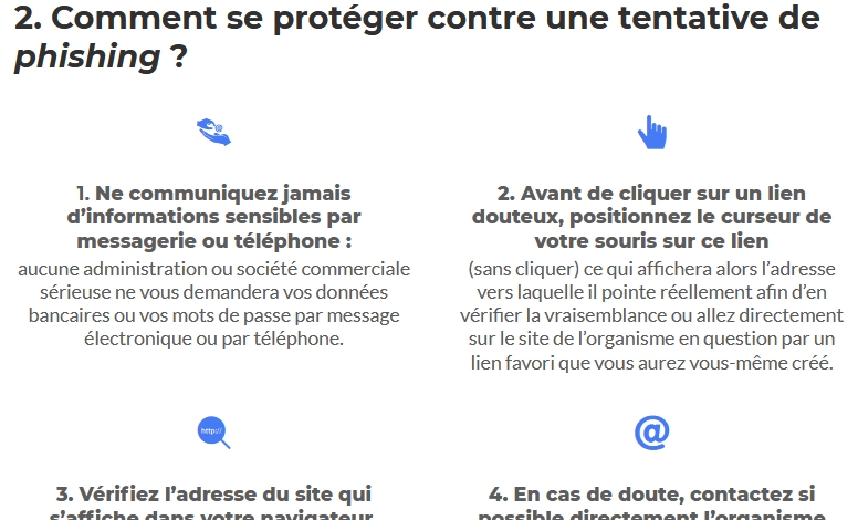 Cybermalveillance phishing