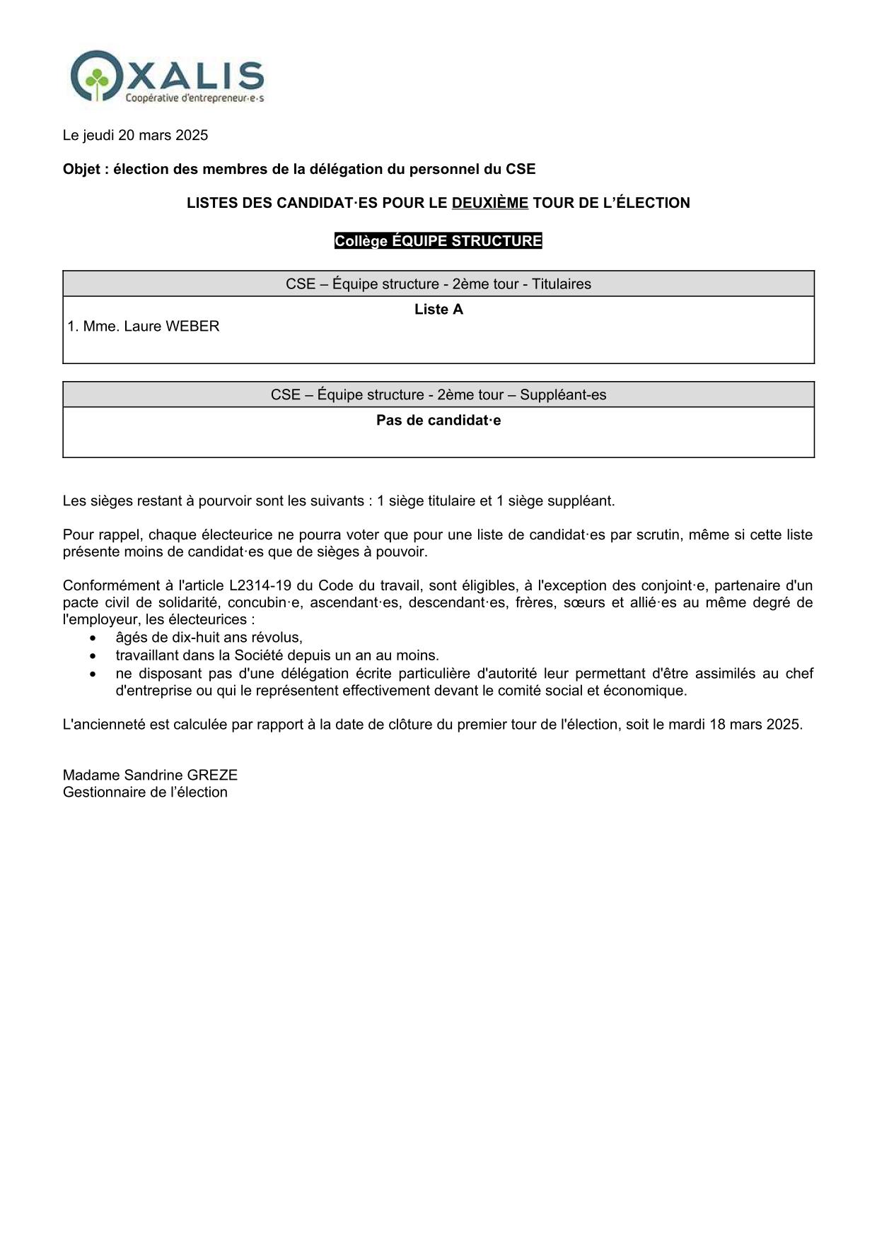 2025 T1 Liste Equipe