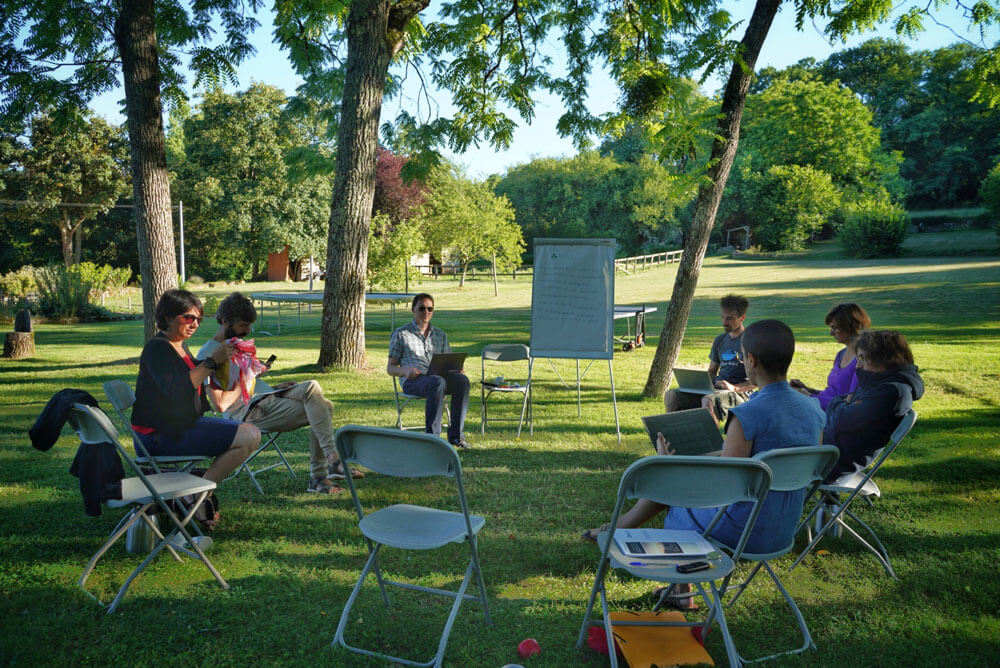 Les admins au travail - photo de Nicolas Olivier Sémaphore