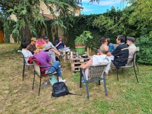 sous-groupe de travail modele ta coop pendant les journées coop