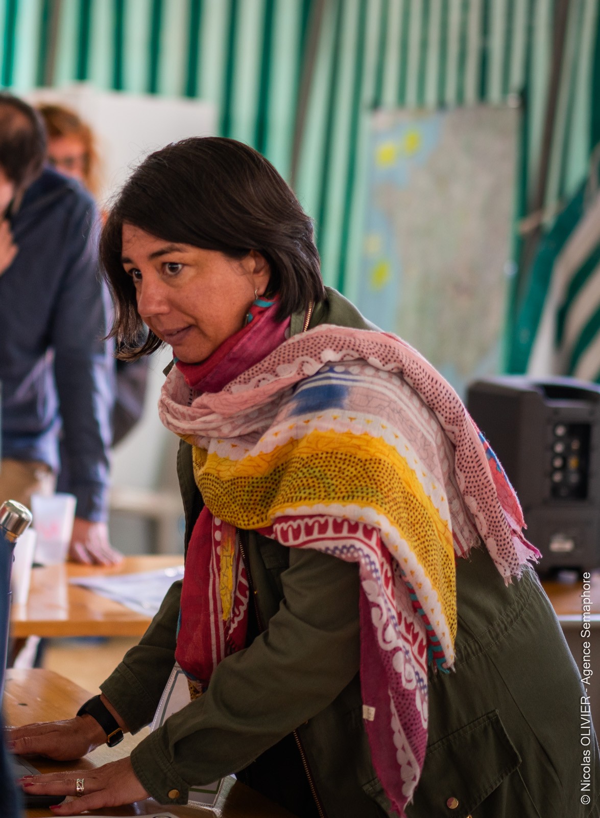 Sandrine Greze, à l'AG 24
