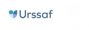 logo de l'urssaf tiré de la véritable lettre de validation